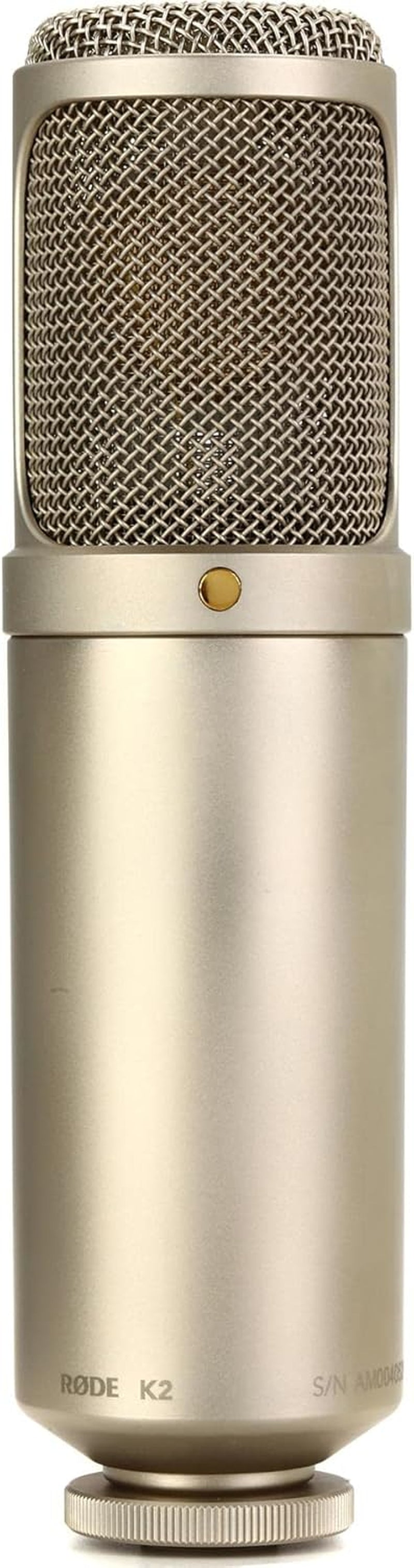 K2 Multi-Pattern Dual Condenser Tube Microphone, Silver