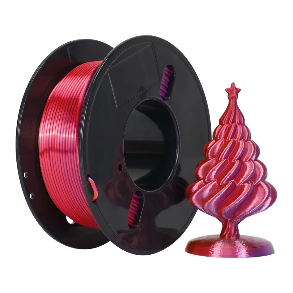 200G Tri Colors Silk PLA Filament 3D Printing Filament for 3D Printer Pen Diameter 1.75Mm Tolerance ±0.03Mm Impresora 3D Printer