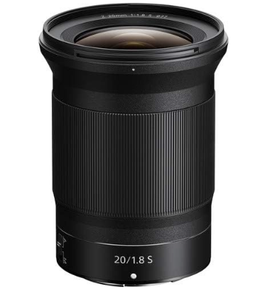 Nikon NIKKOR Z 20mm f/1.8 S | Lente prime