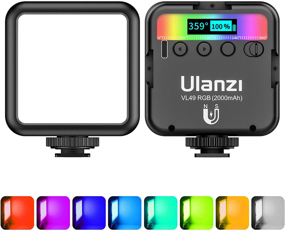 ULANZI VL49 / ULANZI U60 - Luces de Video RGB