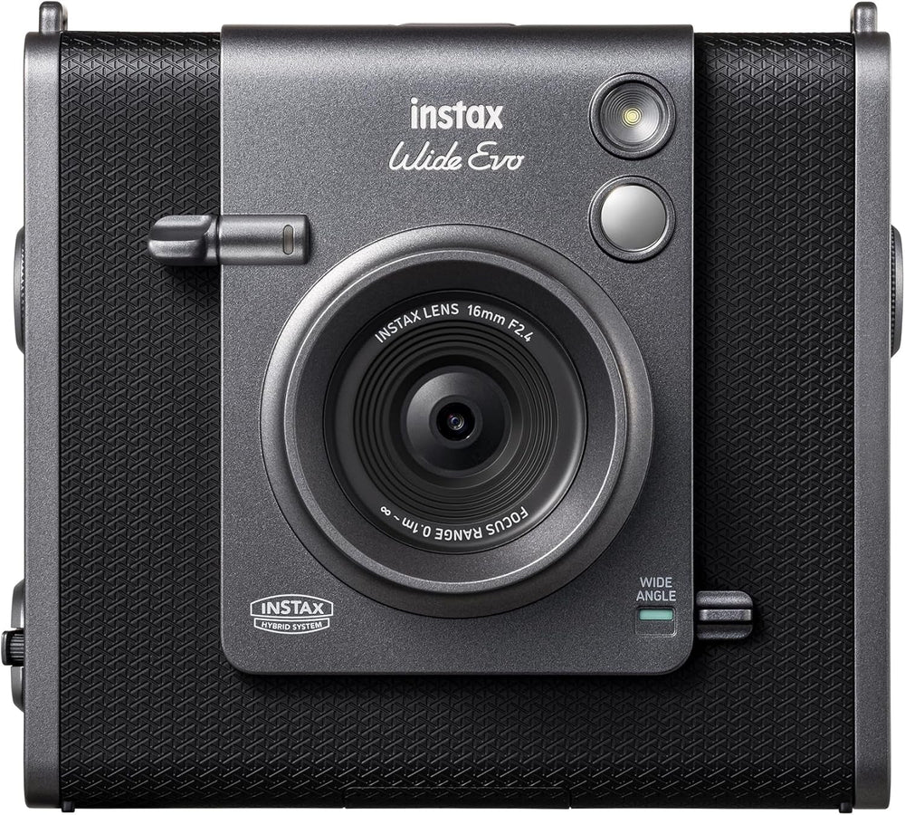 Fujifilm Instax WIDE Evo Hybrid Camera – Panoramic Photos with 100 Effects, 16MP Sensor, and 3.5" LCD Screen