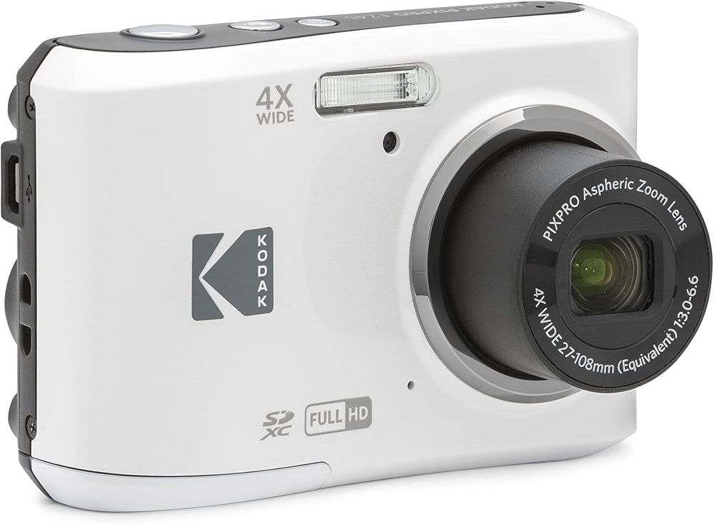 Kodak Cámara Digital PIXPRO FZ45 – 16MP con Zoom Óptico 4X, Gran Angular 27mm y Video Full HD