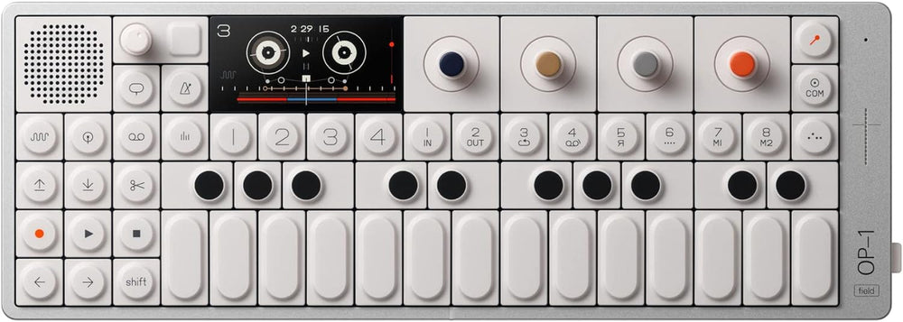 OP-1 Field Portable Synthesizer, Sampler and Drum Machine with Built-In Speaker, Microphone, Effects and Vocoder