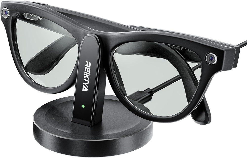 Base de carga para gafas inteligentes Ray-Ban Meta, base de carga portátil para Wayfarer, Headliner y Skyler con cable USB-C de 1 m, cargador para gafas Ray-Ban Meta y accesorios Ray-Ban Meta.