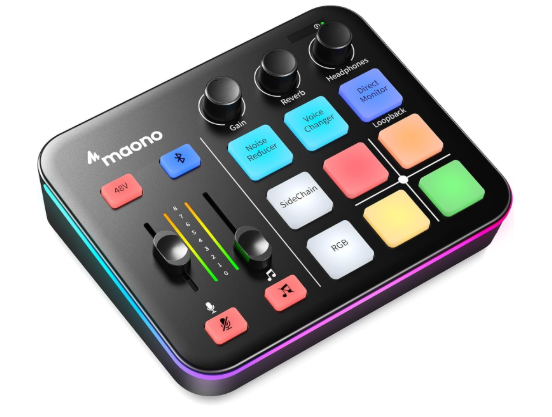MAONO Mezclador de Audio para Gaming