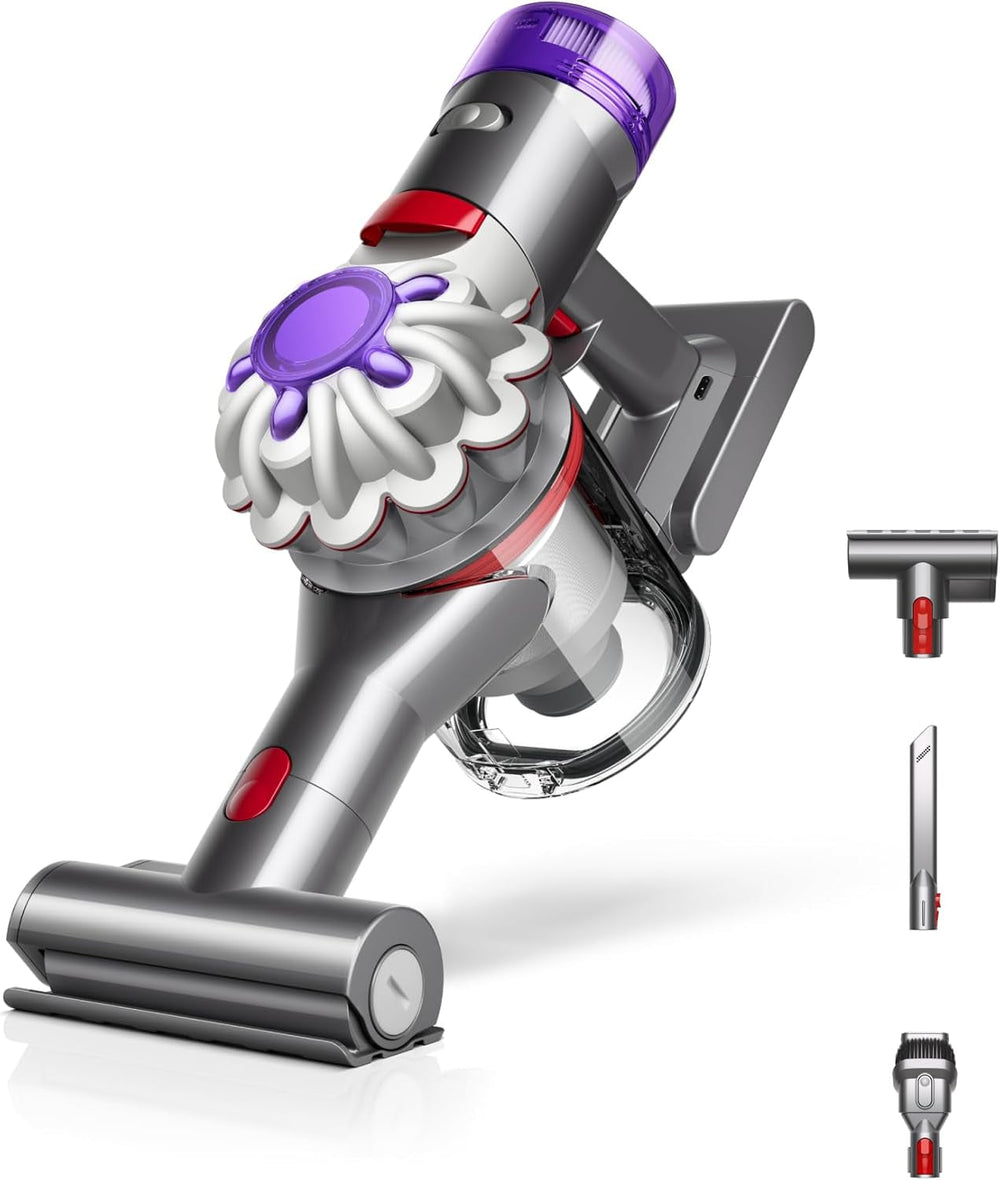 Dyson Handheld Car and Boat Vacuum Cleaner, Cordless and Lightweight, Cleans Hard Surfaces and Upholstery, 115AW, 2 Power Modes, Up to 50 Minutes