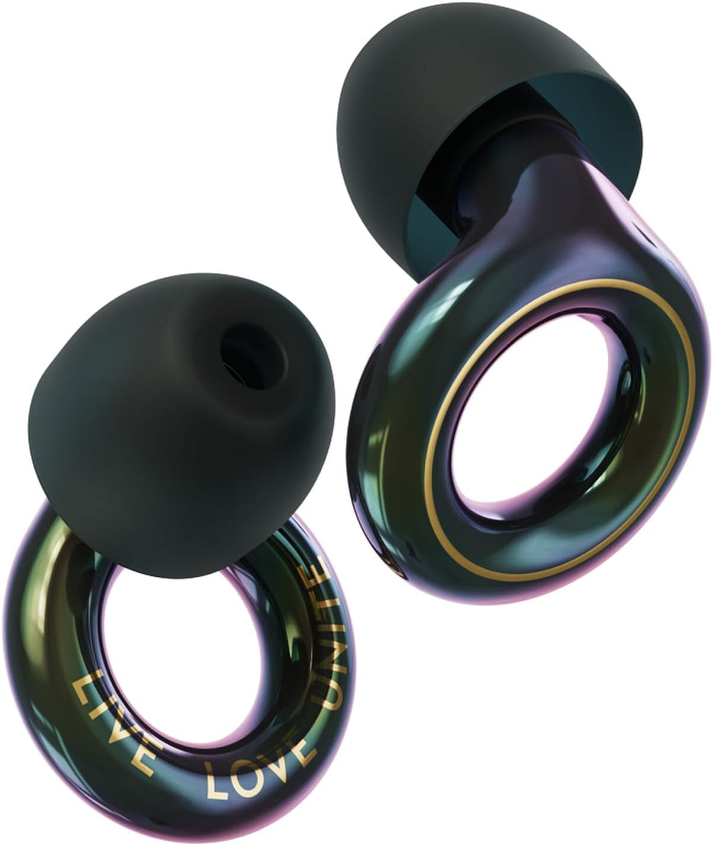 Tomorrowland x Loop Experience 2 Tapones para los oídos – Elegante protección auditiva para conciertos y festivales, música en vivo, vida nocturna y músicos – Tapones para los oídos con reducción de ruido de 17 dB (alta fidelidad) – Edición limitada