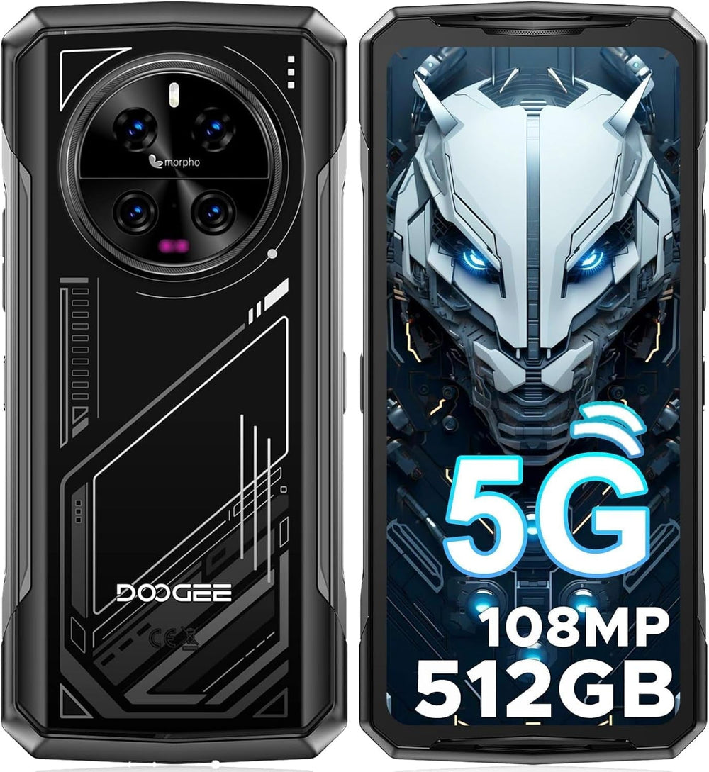 DOOGEE V40 5G Global Version - Indestructible Smartphone (4nm) with WiFi 6E | 32GB RAM and 512GB