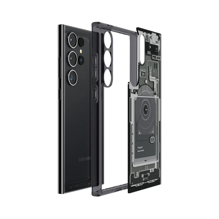 Spigen S24 Ultra Case (Military-Grade Protection) Zero One Black