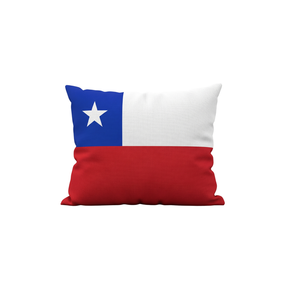 Cojin con la bandera de Chile