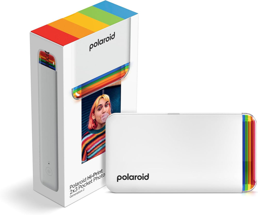 Polaroid Hi-Print 2x3 Printer | Bluetooth, Adhesive, and Dye-Sub