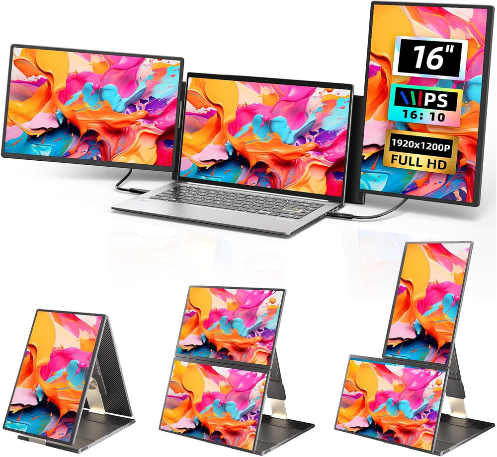 Larksmile Triple Screen Extender for Laptop