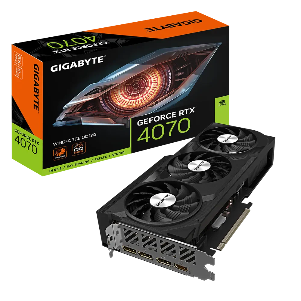 Gigabyte GeForce RTX 4070 WINDFORCE OC