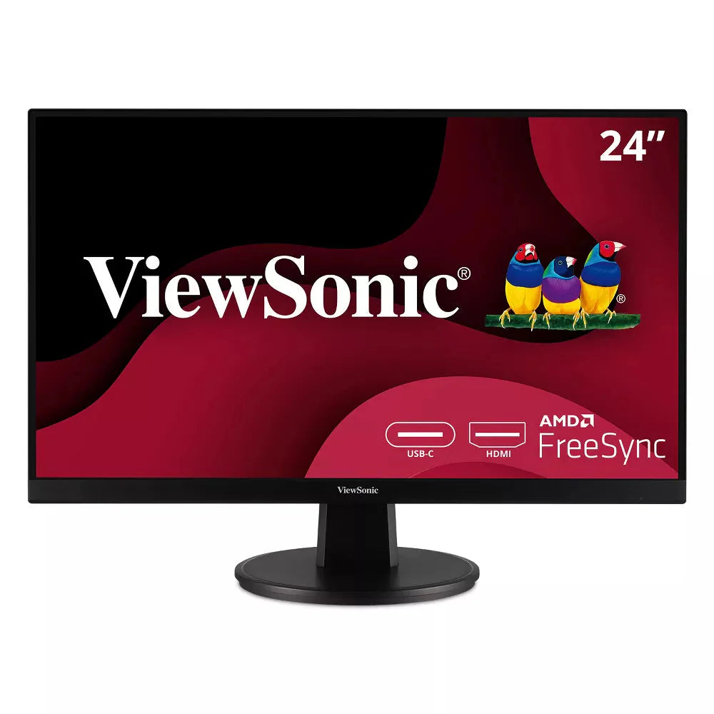 Viewsonic 24" 1080p MVA Monitor with HDMI and USB-C