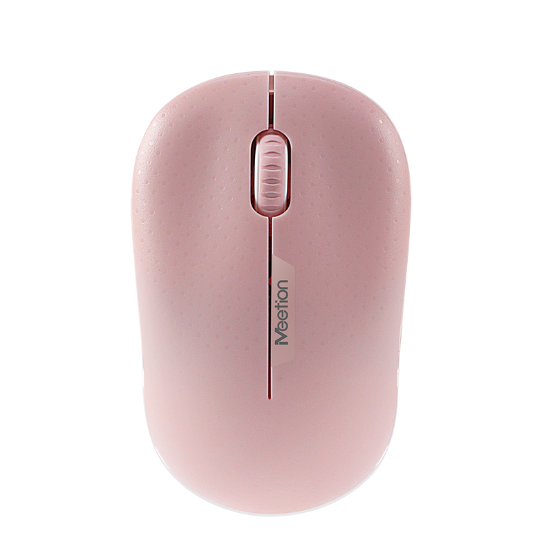 Mouse inalámbrico R545 Meetion - Rosado