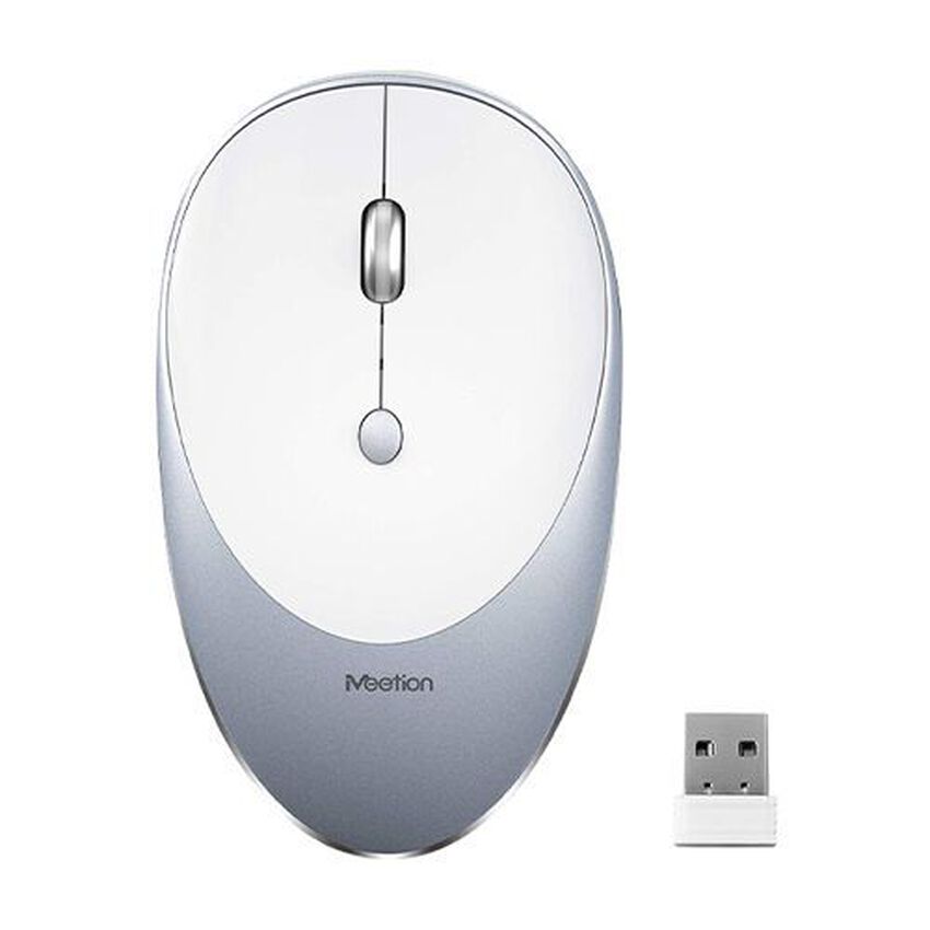 Mouse Inalambrico Recargable Meetion R600 - Blanco