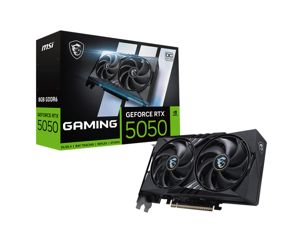 MSI GeForce RTX 5050 8G GAMING OC GPU