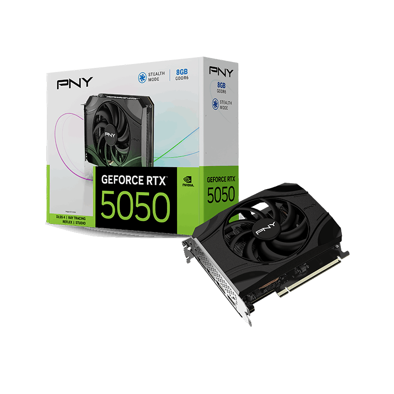 PNY GeForce RTX 5050 Single Fan GPU