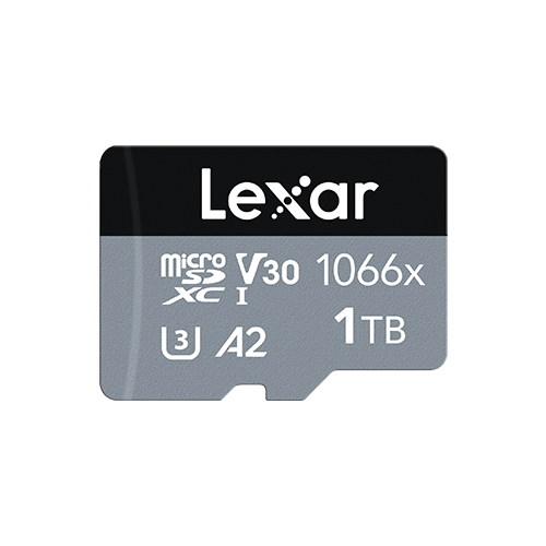 Lexar Professional 1066x microSDXC™ UHS-I Serie SILVER Tarjeta de Memoria