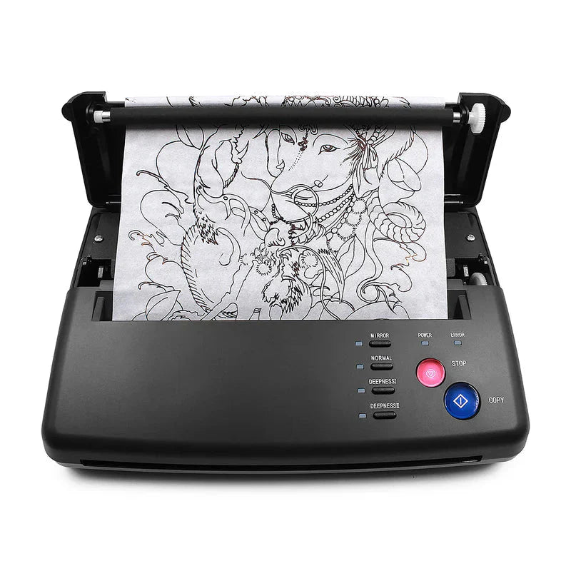 Tattoo Transfer Machine Device Copier Printer Drawing Thermal Stencil Maker Tools for Tattoo Photos Transfer Paper Copy Printing