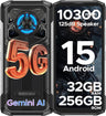 DOOGEE Blade 20 Play 5G Global Version Indestructible Smartphone 125dB Speaker and LED Lights | Android 15 and 10300mAh