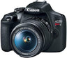 Canon EOS Rebel T7 Cámara DSLR con lente de 18-55mm | Wi-Fi integrado | Sensor CMOS de 24.1 MP | Procesador de imagen DIGIC 4+ y videos Full HD