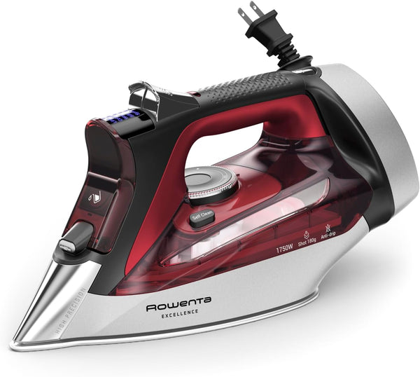 Rowenta Focus Excellence | Plancha con Cable Retráctil y Pantalla LED | 1750W