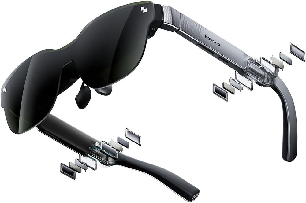 Air 3S AR/XR Glasses, 201" 120Hz Hueview FHD Display, Portable AR Gaming Glasses