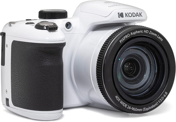 Kodak PIXPRO AZ405 Bridge Camera - 20MP with 40X Optical Zoom, OIS, and AA Batteries