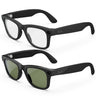 Ray Ban Meta Wayfarer | Lentes Inteligentes con Camara, Audio y Bluetooth (Gen 2) Negro brillante con lentes transparente a verde