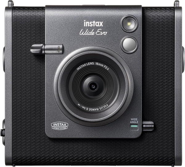 Fujifilm Instax WIDE Evo Hybrid Camera – Panoramic Photos with 100 Effects, 16MP Sensor, and 3.5" LCD Screen