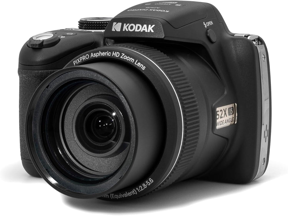 Kodak Cámara Bridge PIXPRO AZ528 – Zoom Óptico 52x, Wi-Fi, Sensor CMOS 16MP y Ráfaga 6fps