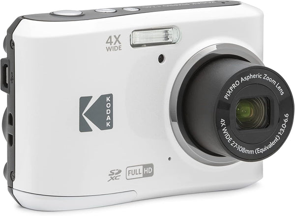 Kodak PIXPRO FZ45 Digital Camera – 16MP with 4X Optical Zoom, 27mm Wide Angle and Full HD Video