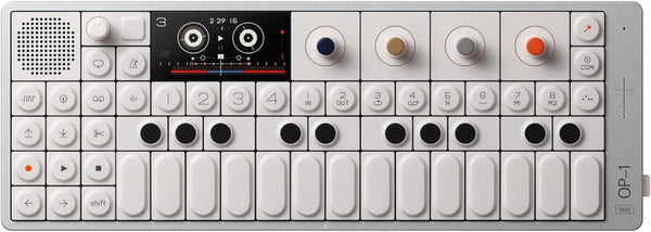 OP-1 Field Portable Synthesizer, Sampler and Drum Machine with Built-In Speaker, Microphone, Effects and Vocoder