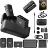 DJI Kit Micrófono Inalámbrico y Grabadora de Audio con 2 Micrófonos Lavalier, Estuche Rígido Deco Gear 7" y Protección CPS