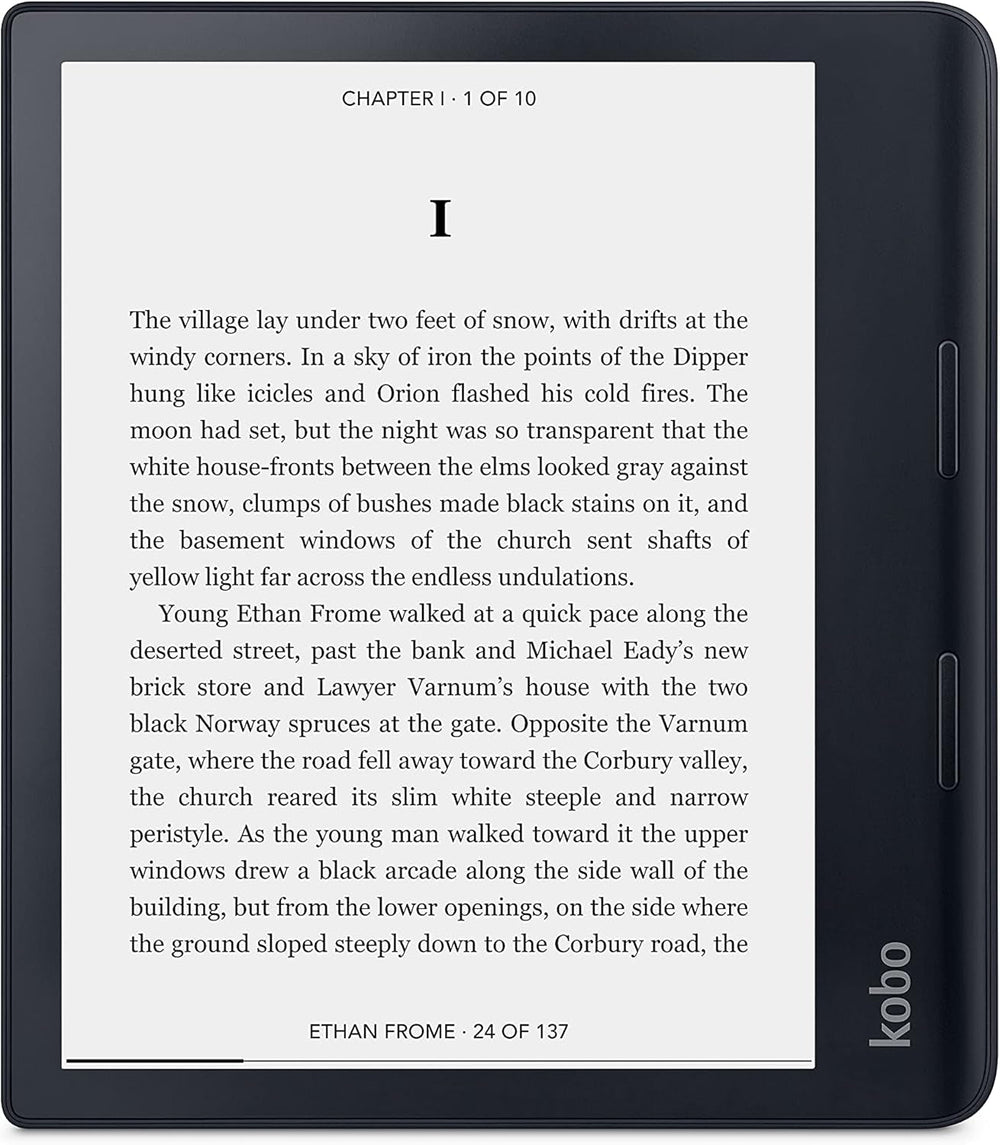 Kobo Sage Lector Electrónico de 8” HD, a Prueba de Agua (Waterproof), Reducción de Luz Azul y Bluetooth