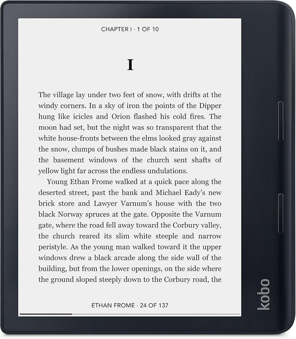 Kobo Sage 8" HD E-reader, Waterproof, Blue Light Reduction and Bluetooth