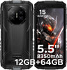 DOOGEE Fire 3 Version Global Celular Indestructible Pantalla 5.5", 8350mAh y Android 15 (Resistente al Agua/Golpes)