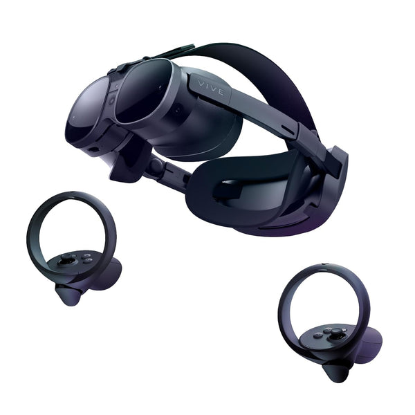 Vive XR Elite with Deluxe Pack — Mixed Reality and PC VR Headset + Controllers