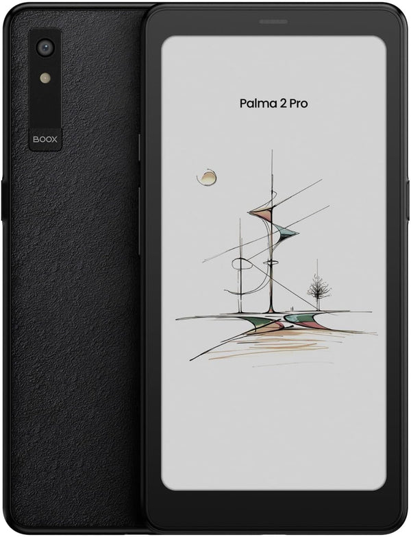 BOOX Palma2 Pro Mobile: Color E Ink E-reader, 8GB/128GB, 150 PPI Screen - Black