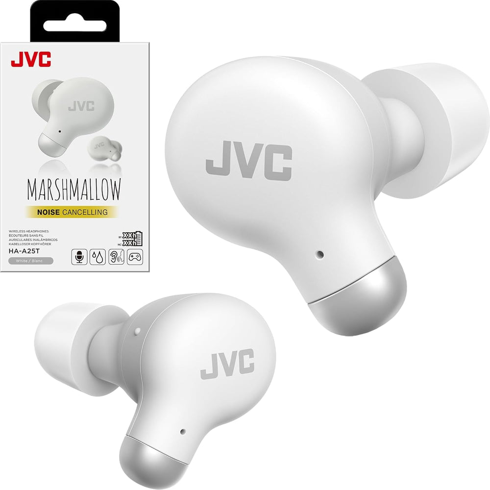 Audífonos JVC True Wireless ANC con Memory Foam