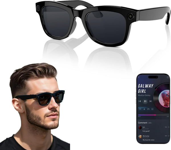 Smart glasses with AI, ChatGPT, and camera