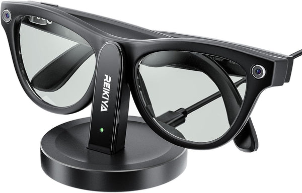 Charging Dock for Ray-Ban Meta Smart Glasses, Portable Charging Dock for Wayfarer, Headliner, and Skyler with 1m USB-C Cable, Charger for Ray-Ban Meta Glasses and Ray-Ban Meta Accessories.