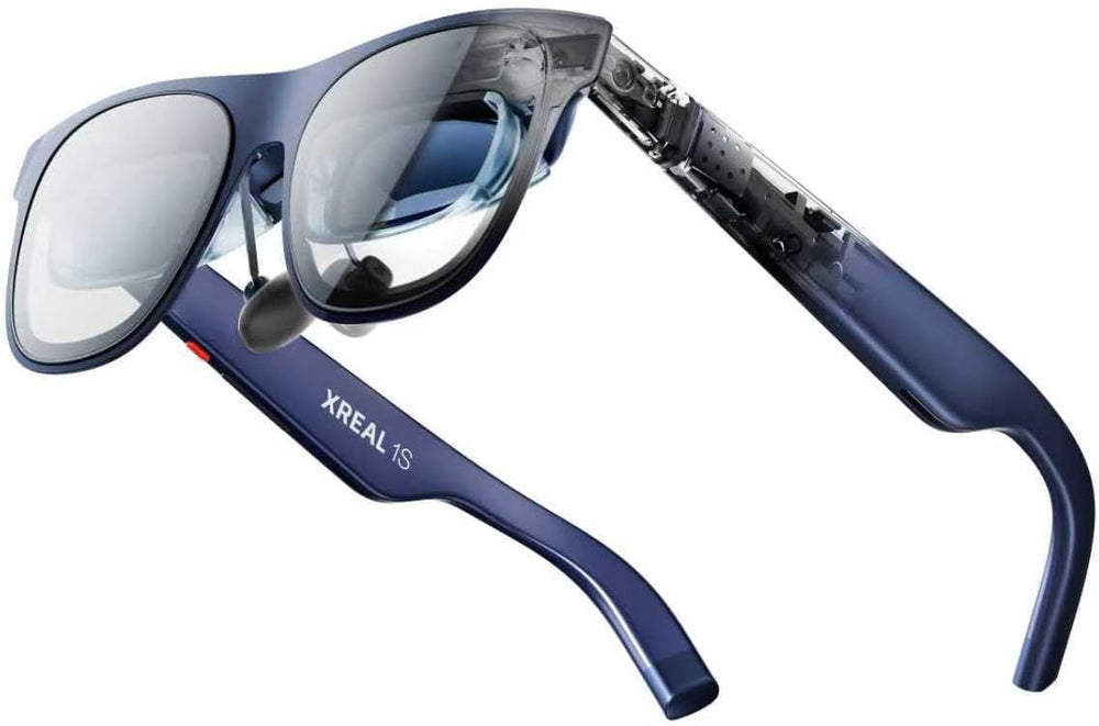 XREAL 1S Lentes de Realidad Virtual de 500" con Chip X1, Sonido Bose y 120Hz