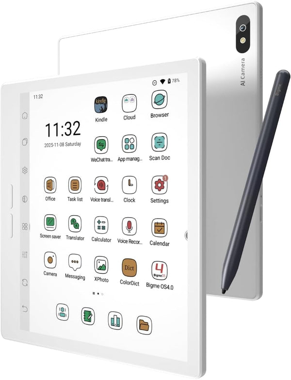 Bigme Celular de tinta electronica B7 Pro 7" – Procesador Dimensity 1080, 8GB RAM + 256GB y Conexión 4G Global