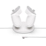 Base de carga compacta Quest — Compatible con Quest 3/3S — Cable de carga extendido para auriculares — Carga inalámbrica para controles táctiles y más