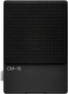 CM–15 Portable Studio Condenser Microphone with USB-C Audio and Charging, 3.5 Mm Mini Jack Line Out, 48 V Phantom Mini XLR, 10 Hour Rechargeable Battery and Gain Switch (Black)
