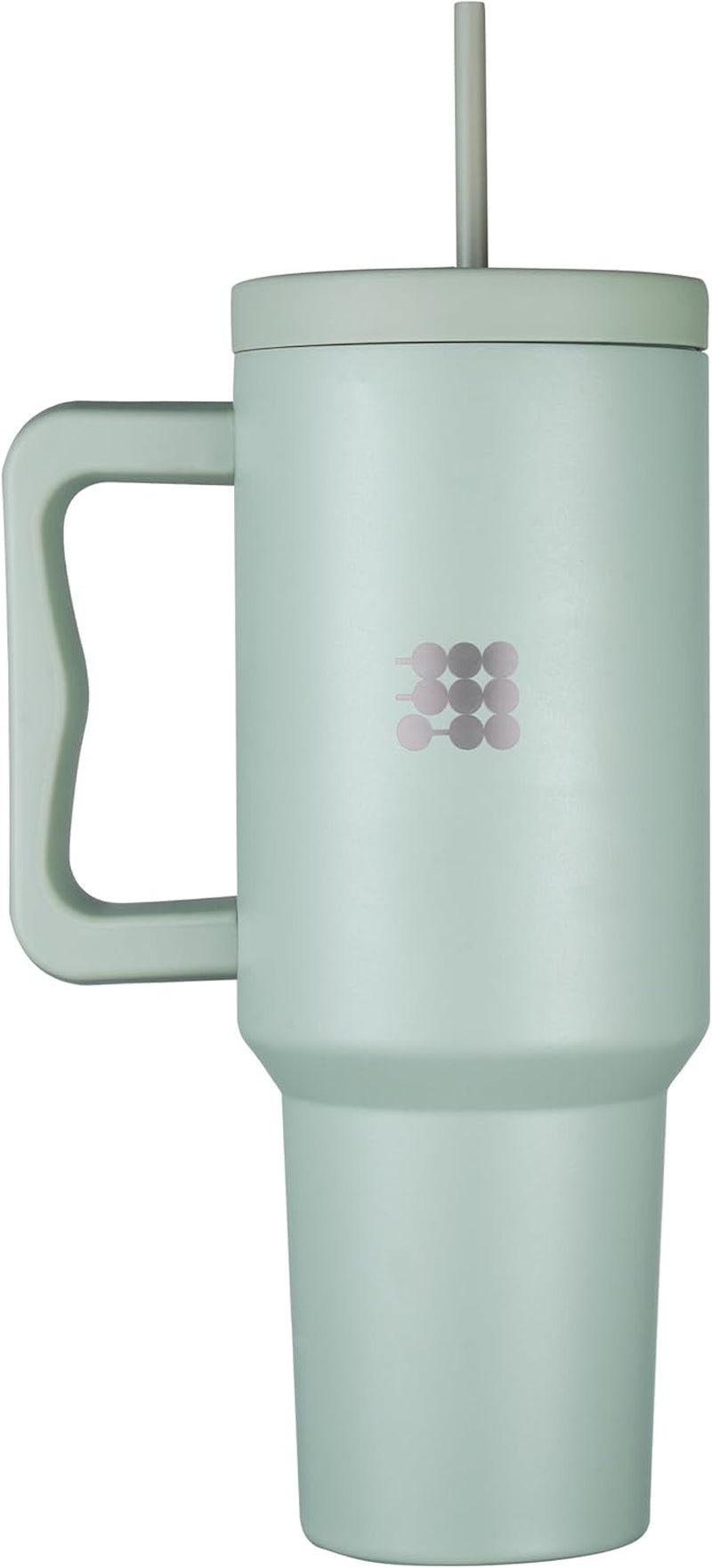 Cubitt - 40 oz Stainless Steel Insulated Tumbler with Handle and Straw Lid, Cupholder Friendly