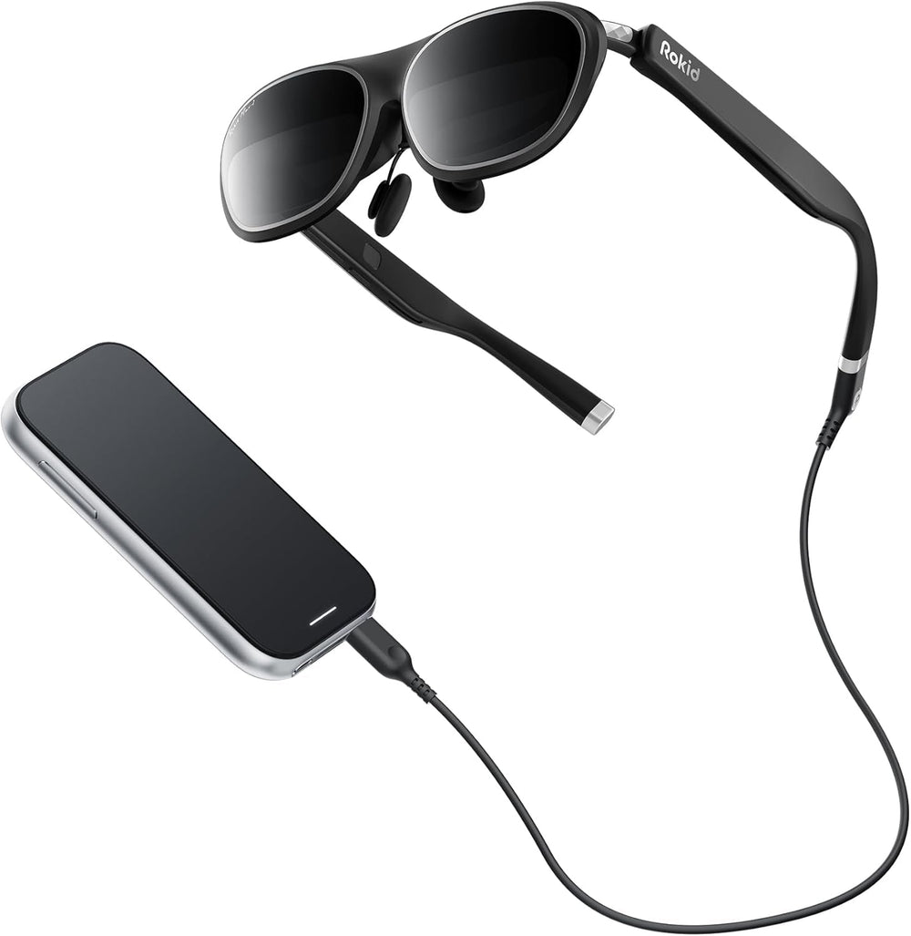 Lentes Rokid AR Spatial Max2 + Station2 | 3DoF y 300"