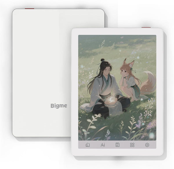 Bigme B6 6" Color E-Reader – Kaleido HD 300 PPI Screen, Android 14 and Expandable Storage (64GB)